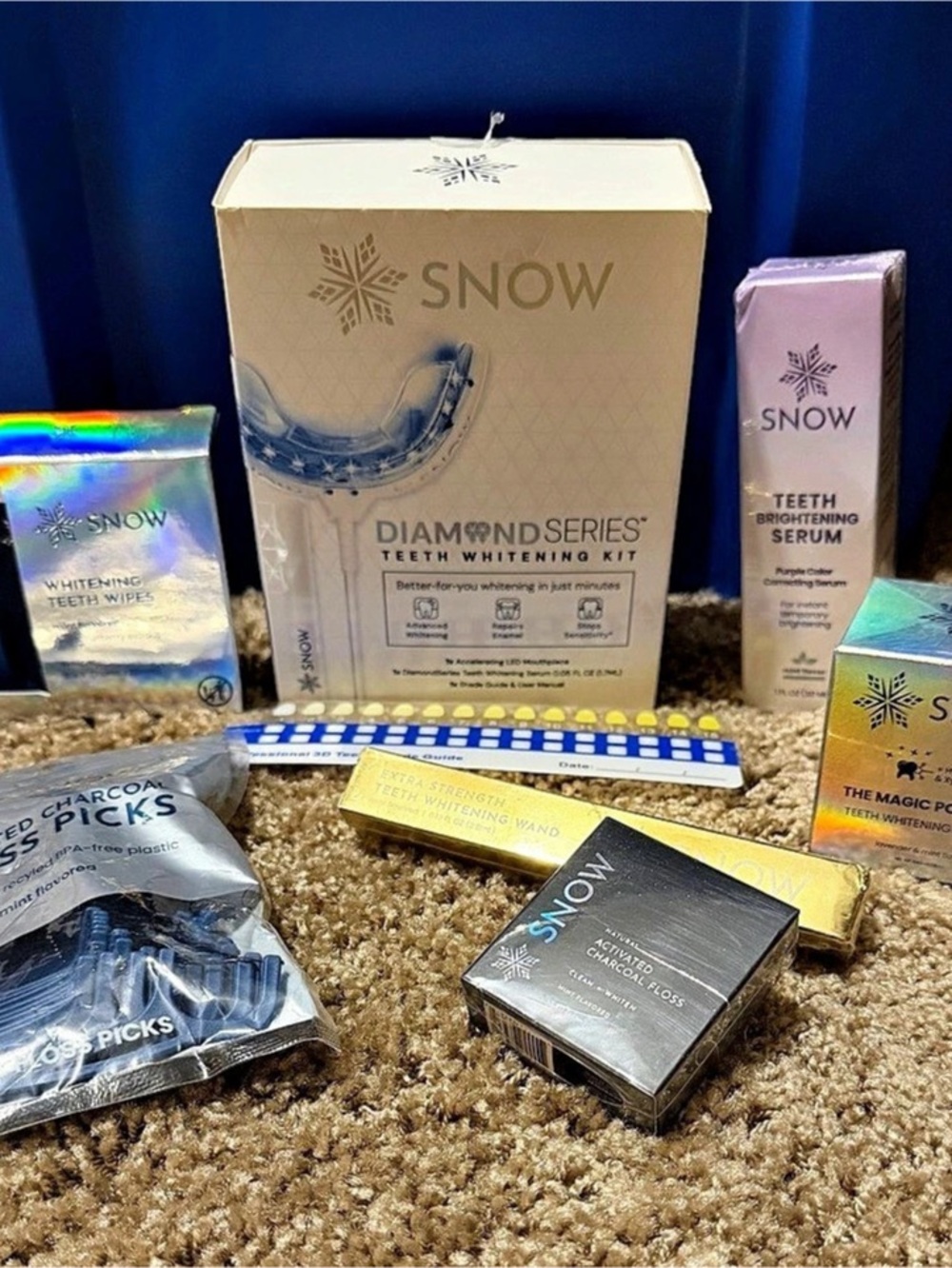 New. SNOW Diamond Series Teeth Whitening Kit